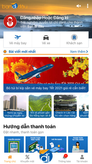 Emulate iPhone app Bandidau: Ksan, Vé Bay, Vé Xe using MyAndroid Emulate iPhone app Bandidau: Ksan, Vé Bay, Vé Xe using MyAndroid