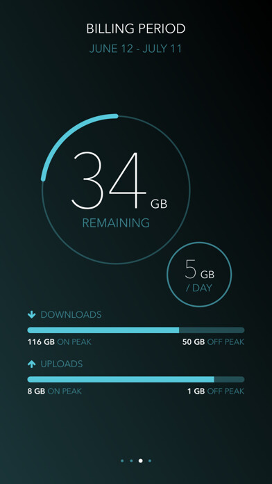 Emulate iPhone app Bandwidth Monitor for TekSavvy using MyAndroid Emulate iPhone app Bandwidth Monitor for TekSavvy using MyAndroid