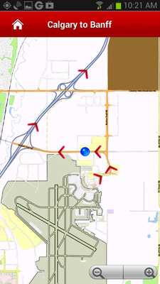 Emulate Android APK Banff Lodging Co Free GPS Tour