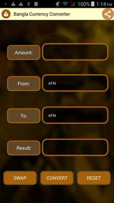 Emulate Android APK Bangla Currency Converter