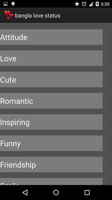 Emulate Android APK bangla love status