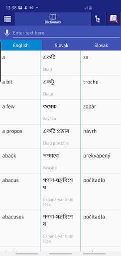 Run android online APK Bangla Slovak Dictionary from MyAndroid or emulate Bangla Slovak Dictionary using MyAndroid