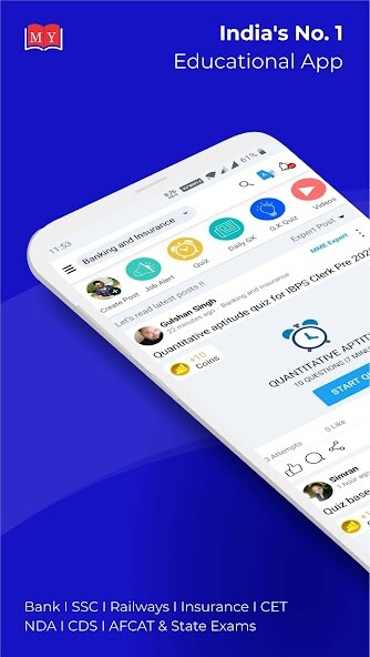 Run android online APK Bank PO, IBPS, SSC CGL  Government Exams Prep App from MyAndroid or emulate Bank PO, IBPS, SSC CGL  Government Exams Prep App using MyAndroid