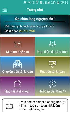 Run android online APK Banthe247 from MyAndroid or emulate Banthe247 using MyAndroid