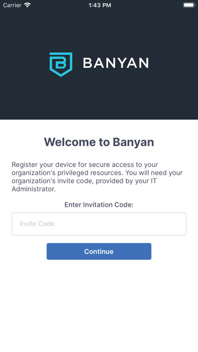 Emulate iPhone app Banyan Security using MyAndroid