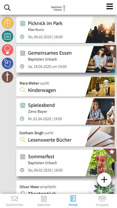 Emulate iPhone app Baptisten Urbach using MyAndroid Emulate iPhone app Baptisten Urbach using MyAndroid