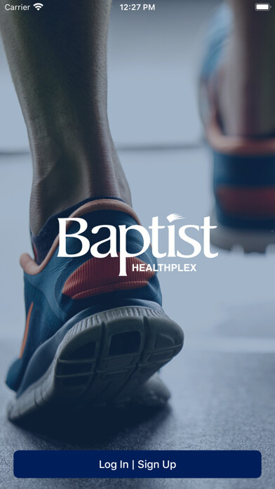 Emulate iPhone app Baptist Healthplex using MyAndroid