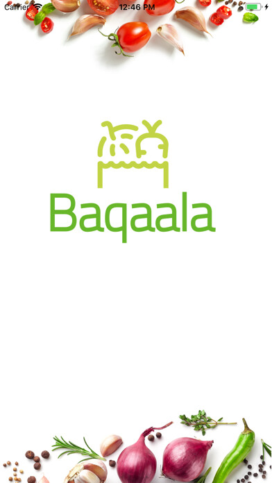 Emulate iPhone app Baqaala Grocery Delivery using MyAndroid