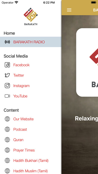 Emulate iPhone app Barakath Radio using MyAndroid Emulate iPhone app Barakath Radio using MyAndroid