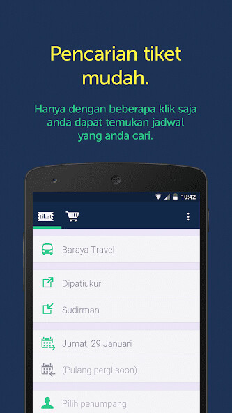 Emulate Android APK Baraya Travel