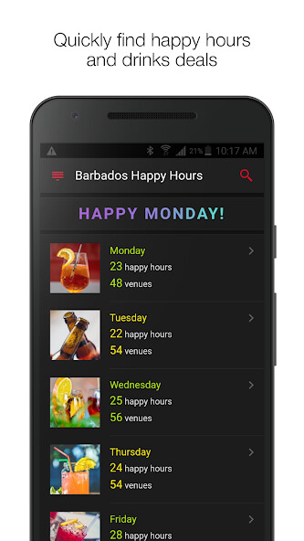 Run android online APK Barbados Happy Hours Guide from MyAndroid or emulate Barbados Happy Hours Guide using MyAndroid Run android online APK Barbados Happy Hours Guide from MyAndroid or emulate Barbados Happy Hours Guide using MyAndroid