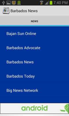 Emulate Android APK Barbados News Emulate Android APK Barbados News