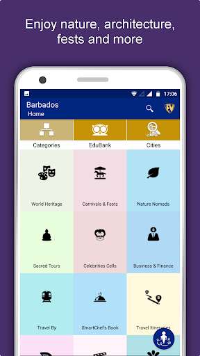Run android online APK Barbados Travel & Explore, Offline Country Guide from MyAndroid or emulate Barbados Travel & Explore, Offline Country Guide using MyAndroid