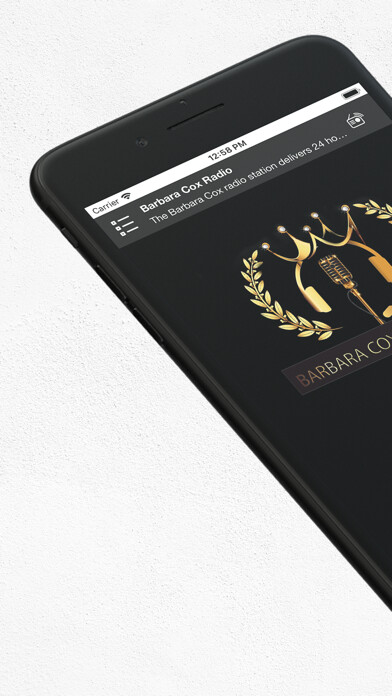 Emulate iPhone app Barbara Cox Radio using MyAndroid