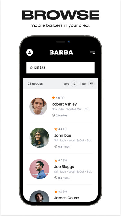 Emulate iPhone app Barba using MyAndroid Emulate iPhone app Barba using MyAndroid