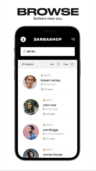 Emulate iPhone app Barbashop using MyAndroid Emulate iPhone app Barbashop using MyAndroid