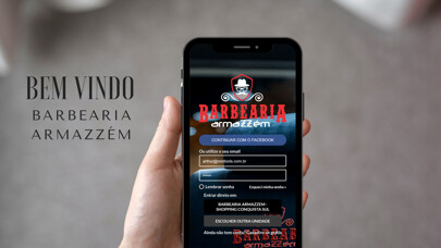 Emulate iPhone app Barbearia Armazzem using MyAndroid Emulate iPhone app Barbearia Armazzem using MyAndroid