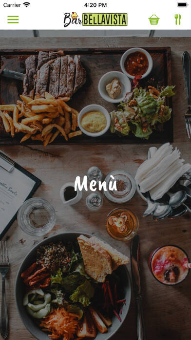 Emulate iPhone app Bar Bellavista using MyAndroid