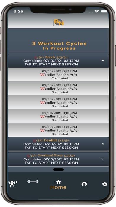 Run android online APK Barbell Notebook from MyAndroid or emulate Barbell Notebook using MyAndroid
