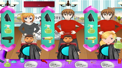Emulate iPhone app Barber Hair Cutting Salon using MyAndroid Emulate iPhone app Barber Hair Cutting Salon using MyAndroid