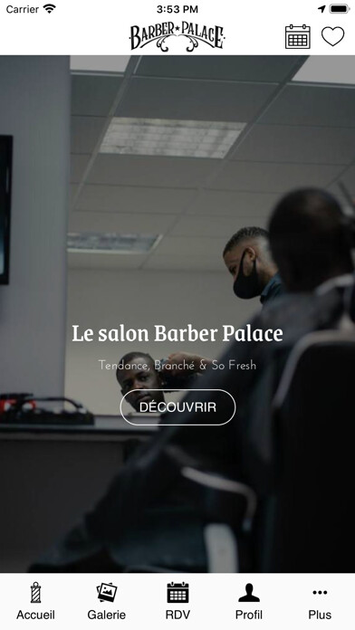 Emulate iPhone app Barber Palace using MyAndroid Emulate iPhone app Barber Palace using MyAndroid