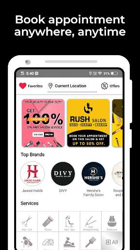 Run android online APK BarberQ Client : Salon booking app from MyAndroid or emulate BarberQ Client : Salon booking app using MyAndroid Run android online APK BarberQ Client : Salon booking app from MyAndroid or emulate BarberQ Client : Salon booking app using MyAndroid