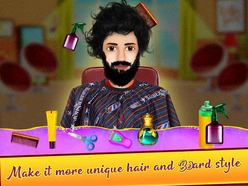 Run android online APK Barber Shop - Girl And Men Hair Salon Game from MyAndroid or emulate Barber Shop - Girl And Men Hair Salon Game using MyAndroid