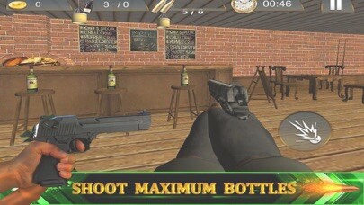 Emulate iPhone app Bar Bottle Shoot Game using MyAndroid Emulate iPhone app Bar Bottle Shoot Game using MyAndroid