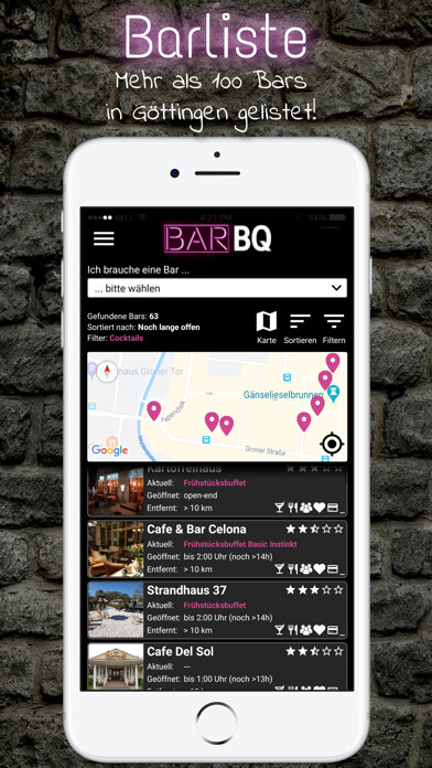 Emulate iPhone app BarBQ using MyAndroid
