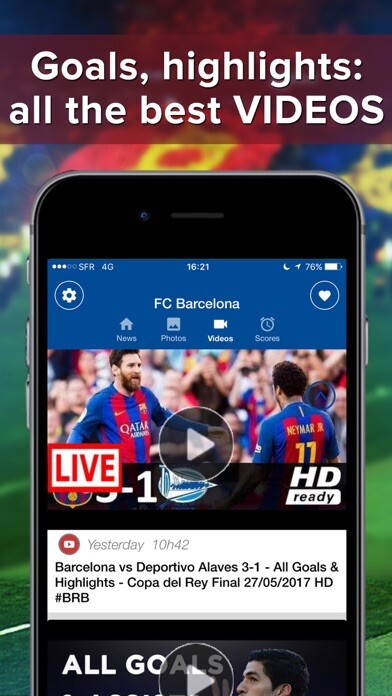 Emulate iPhone app Barcelona Addict : News, videos and alerts using MyAndroid Emulate iPhone app Barcelona Addict : News, videos and alerts using MyAndroid