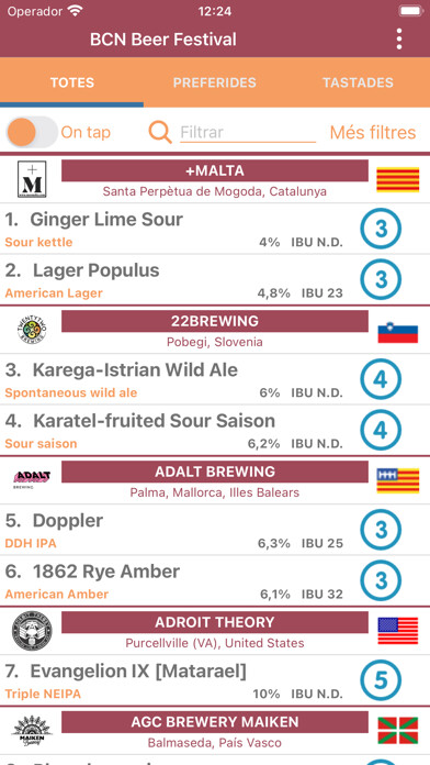 Emulate Android APK Barcelona Beer Festival