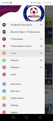 Run android online APK Barcelona Latest News & Transfer from MyAndroid or emulate Barcelona Latest News & Transfer using MyAndroid