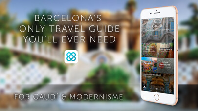 Emulate iPhone app Barcelona Modernisme using MyAndroid