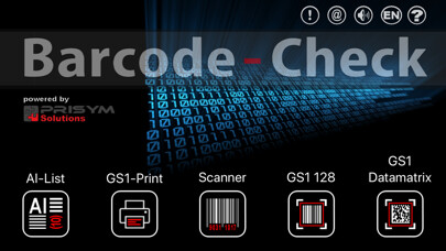 Emulate iPhone app Barcode Check using MyAndroid