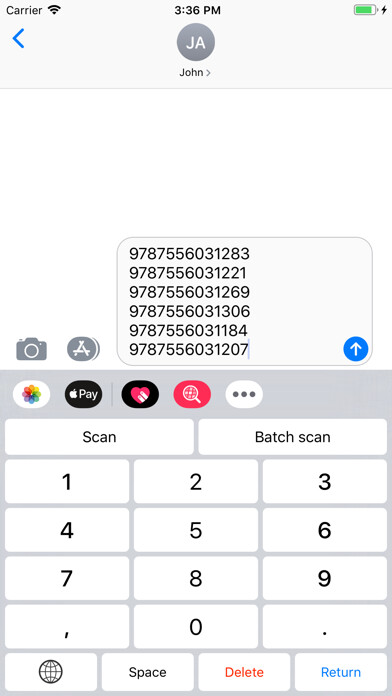 Emulate iPhone app Barcode Keyboard - BarcodeKey using MyAndroid Emulate iPhone app Barcode Keyboard - BarcodeKey using MyAndroid