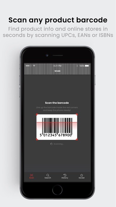 Run android online APK Barcode Lookup from MyAndroid or emulate Barcode Lookup using MyAndroid