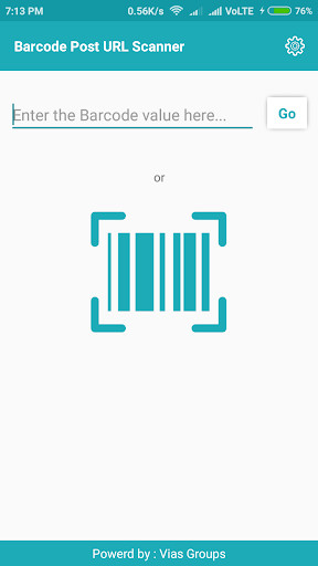 Run android online APK Barcode Post URL Scanner from MyAndroid or emulate Barcode Post URL Scanner using MyAndroid