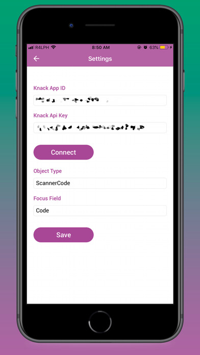 Emulate iPhone app Barcode Scanner for Knack using MyAndroid Emulate iPhone app Barcode Scanner for Knack using MyAndroid