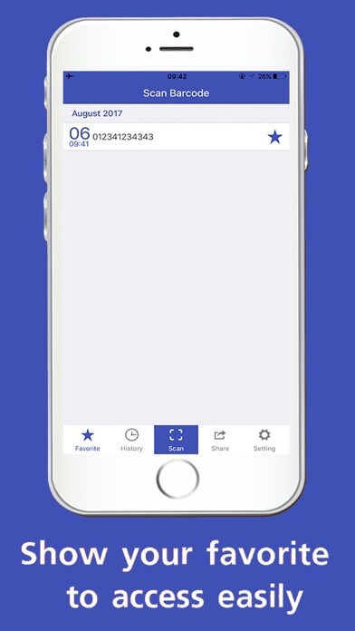 Emulate iPhone app Barcode Scanner History using MyAndroid Emulate iPhone app Barcode Scanner History using MyAndroid