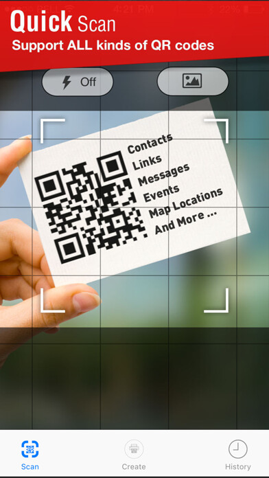Emulate iPhone app Barcode scanner - QR Bar Code reader & generator using MyAndroid Emulate iPhone app Barcode scanner - QR Bar Code reader & generator using MyAndroid