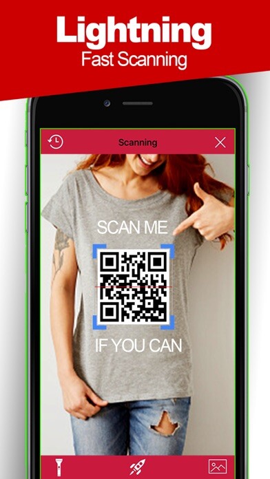 Emulate iPhone app Barcode Scanner - QR Scanner & QR Code Generator using MyAndroid Emulate iPhone app Barcode Scanner - QR Scanner & QR Code Generator using MyAndroid