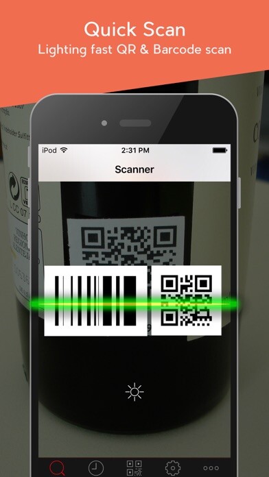 Emulate iPhone app Barcode Scanner - QR Scanner using MyAndroid Emulate iPhone app Barcode Scanner - QR Scanner using MyAndroid