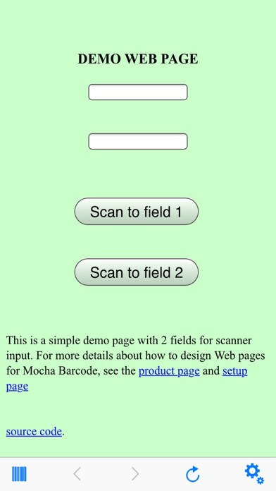 Emulate iPhone app Barcode - to Web Scanner using MyAndroid Emulate iPhone app Barcode - to Web Scanner using MyAndroid
