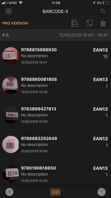 Emulate iPhone app Barcode x Scanner using MyAndroid