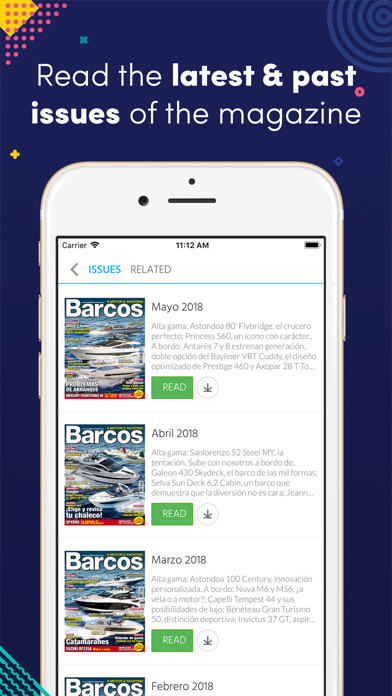 Emulate iPhone app Barcos a Motor revista using MyAndroid Emulate iPhone app Barcos a Motor revista using MyAndroid