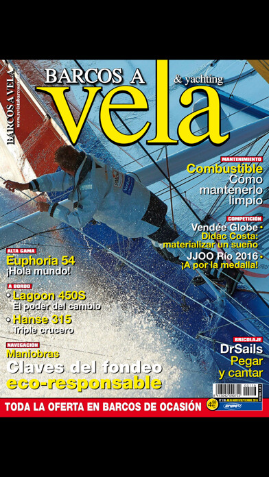 Emulate iPhone app Barcos a Vela revista using MyAndroid Emulate iPhone app Barcos a Vela revista using MyAndroid