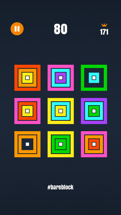 Emulate iPhone app Bare Block - Color Blast using MyAndroid Emulate iPhone app Bare Block - Color Blast using MyAndroid