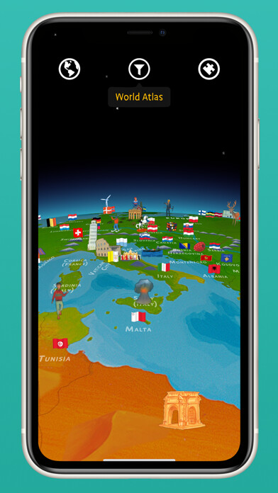 Emulate iPhone app Barefoot World Atlas using MyAndroid