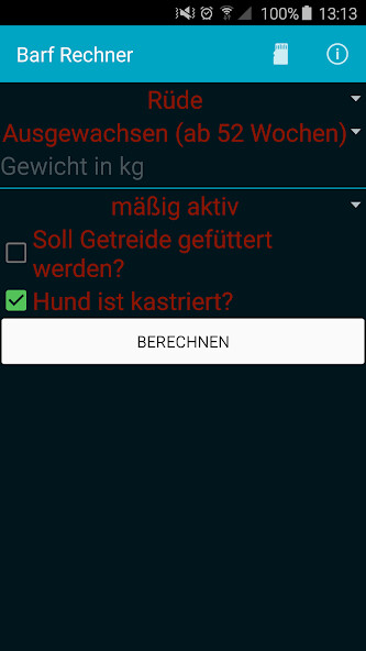 Run android online APK Barf Rechner Lite from MyAndroid or emulate Barf Rechner Lite using MyAndroid Run android online APK Barf Rechner Lite from MyAndroid or emulate Barf Rechner Lite using MyAndroid