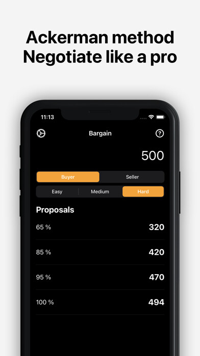 Emulate iPhone app Bargain Buy sell calculator using MyAndroid Emulate iPhone app Bargain Buy sell calculator using MyAndroid